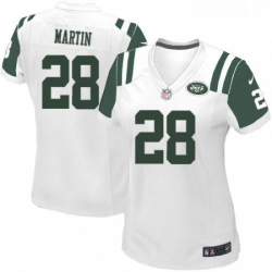 Womens Nike New York Jets 28 Curtis Martin Game White NFL Jersey Womens Nike New York Jets 28 Curtis Martin Game White NFL Jersey