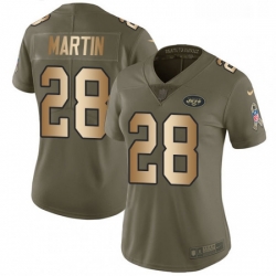 Womens Nike New York Jets 28 Curtis Martin Limited OliveGold 2017 Salute to Service NFL Jersey Womens Nike New York Jets 28 Curtis Martin Limited OliveGold 2017 Salute to Service NFL Jersey