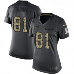 Womens Nike New York Jets 81 Quincy Enunwa Limited Black 2016 Salute to Service NFL Jersey Womens Nike New York Jets 81 Quincy Enunwa Limited Black 2016 Salute to Service NFL Jersey
