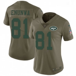 Womens Nike New York Jets 81 Quincy Enunwa Limited Olive 2017 Salute to Service NFL Jersey Womens Nike New York Jets 81 Quincy Enunwa Limited Olive 2017 Salute to Service NFL Jersey