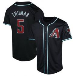 Men Arizona Diamondbacks #4 Alek Thomas 2024 Black Stitched MLB Jersey Men Arizona Diamondbacks #4 Alek Thomas 2024 Black Stitched MLB Jersey