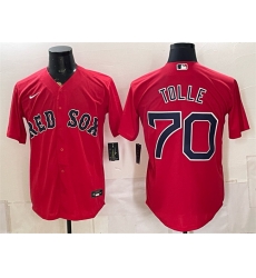 Men Boston Red Sox 70 Payton Tolle Red Cool Base Stitched Baseball Jersey Men Boston Red Sox 70 Payton Tolle Red Cool Base Stitched Baseball Jersey
