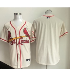 Men St Louis Cardinals Blank Cream Limited Stitched Baseball Jersey Men St Louis Cardinals Blank Cream Limited Stitched Baseball Jersey
