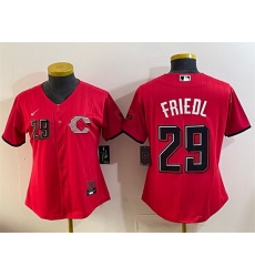 Youth Cincinnati Reds 29 TJ Friedl Red 2026 City Connect Stadium Stitched Baseball Jersey Youth Cincinnati Reds 29 TJ Friedl Red 2026 City Connect Stadium Stitched Baseball Jersey