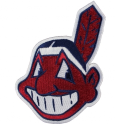 Cleveland Indians Chief Wahoo Jersey Sleeve Patch Biaog