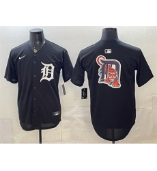 Men Detroit Tigers Team Big Logo Limited Stitched Baseball Jersey Men Detroit Tigers Team Big Logo Limited Stitched Baseball Jersey
