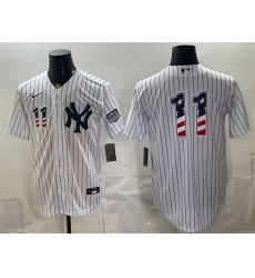 Men New York Yankees 11 Anthony Volpe White 2026 USA 250 Fourth of July Home Stadium Stitched Baseball Jersey Men New York Yankees 11 Anthony Volpe White 2026 USA 250 Fourth of July Home Stadium Stitched Baseball Jersey