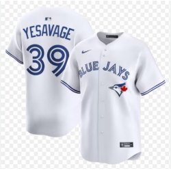 Men Toronto Blue Jay Trey Yesavage #39 White Stitched Baseball Jersey Men Toronto Blue Jay Trey Yesavage #39 White Stitched Baseball Jersey