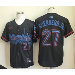 Men Toronto Blue Jays 27 Vladimir Guerrero Jr  Navy 2024 City Connect Limited Stitched Baseball Jersey Men Toronto Blue Jays 27 Vladimir Guerrero Jr  Navy 2024 City Connect Limited Stitched Baseball Jersey