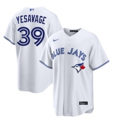 Men Toronto Blue Jays Trey Yesavage 39 White Home Limited Stitched Baseball Jersey Men Toronto Blue Jays Trey Yesavage 39 White Home Limited Stitched Baseball Jersey
