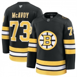 Men Boston Bruins 73 Charlie McAvoy Black 2025 Home Stitched Hockey Jersey Men Boston Bruins 73 Charlie McAvoy Black 2025 Home Stitched Hockey Jersey