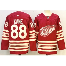 Men Detroit Red Wings 88 Patrick Kane Red 2025 26 Centennial Premium Stitched Hockey Jersey Men Detroit Red Wings 88 Patrick Kane Red 2025 26 Centennial Premium Stitched Hockey Jersey
