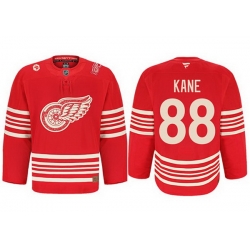 Men Detroit Red Wings Active Player Custom Red 2025 Centennial Premium With 100 and P Patch Stitched Hockey Jersey Men Detroit Red Wings Active Player Custom Red 2025 Centennial Premium With 100 and P Patch Stitched Hockey Jersey