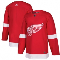 Men Detroit Red Wings Blank Jersey Red