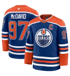 Men Edmonton Oilers 97 Connor McDavid Fanatics Royal Home Premium Player Jerseys Men Edmonton Oilers 97 Connor McDavid Fanatics Royal Home Premium Player Jerseys