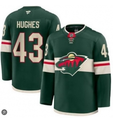 Men Minnesota Wild Quinn Hughes #43 Green 2024 25 Home Stitched Hockey Jersey Men Minnesota Wild Quinn Hughes #43 Green 2024 25 Home Stitched Hockey Jersey