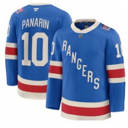 Men New York Rangers 10 Artemi Panarin Blue Centennial Stitched Hockey Jersey Men New York Rangers 10 Artemi Panarin Blue Centennial Stitched Hockey Jersey