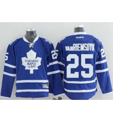 Maple Leafs #25 James Van Riemsdyk Blue Stitched NHL Jersey