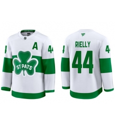 Men Toronto Maple Leafs Morgan Rielly 44 White St Patricks Authentic Jersey Men Toronto Maple Leafs Morgan Rielly 44 White St Patricks Authentic Jersey