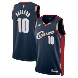 Men Cleveland Cavaliers 10 Darius Garland Navy 2025 Classic Edition Stitched Jersey Men Cleveland Cavaliers 10 Darius Garland Navy 2025 Classic Edition Stitched Jersey