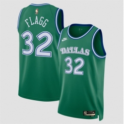 Men Dallas Mavericks 32 Cooper Flagg Green 2025 Classic Edition Stitched Basketball Jersey Men Dallas Mavericks 32 Cooper Flagg Green 2025 Classic Edition Stitched Basketball Jersey