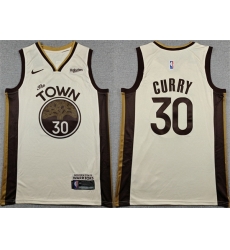 Men Golden State Warriors 30 Stephen Curry Tan City Edition Stitched Basketball Jersey Men Golden State Warriors 30 Stephen Curry Tan City Edition Stitched Basketball Jersey