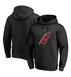 Men Carolina Hurricanes Black Team Alternate Pullover Hoodie Men Carolina Hurricanes Black Team Alternate Pullover Hoodie