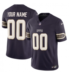 Men Minnesota Vikings Active Player Custom Deep Purple 2026 F U S E Rivalries Collection Limited Stitched Football Jersey Men Minnesota Vikings Active Player Custom Deep Purple 2026 F U S E Rivalries Collection Limited Stitched Football Jersey