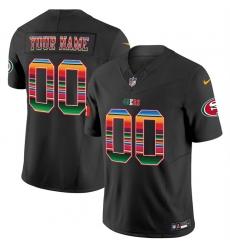 Men San Francisco 49ers Active Player Custom Black Mexico 2026 F U S E Vapor Untouchable Limited Stitched Football Jersey Men San Francisco 49ers Active Player Custom Black Mexico 2026 F U S E Vapor Untouchable Limited Stitched Football Jersey