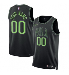 New Orleans Pelicans Nike Unisex 2025 2026 City Edition Swingman Custom Jersey Black New Orleans Pelicans Nike Unisex 2025 2026 City Edition Swingman Custom Jersey Black