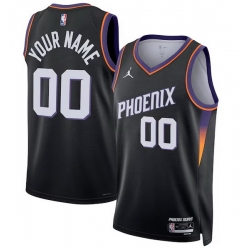 Men Women Youth Toddler PHOENIX SUNS Custom Nike NBA Stitched Jersey Black