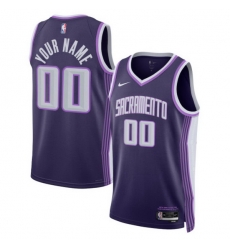 Sacramento Kings Nike Unisex 2025 2026 City Edition Swingman Custom Jersey Purple Sacramento Kings Nike Unisex 2025 2026 City Edition Swingman Custom Jersey Purple