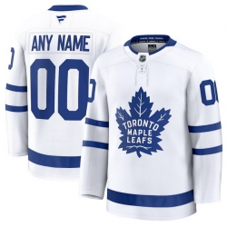 Men Women Youth Toronto Maple Leafs Fanatics White Away Premium Custom Jersey
