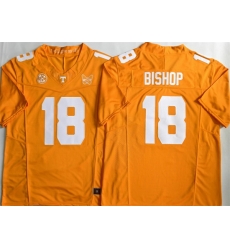 Men Tennessee Volunteers 18 Desean Bishop Orange 2026 F U S E Stitched Jerseys Men Tennessee Volunteers 18 Desean Bishop Orange 2026 F U S E Stitched Jerseys