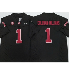 Men Alabama Crimson Tide 1 Ryan Alexander Coleman Williams Jr Black 2026 F U S E 2026 Stitched Football Jersey Men Alabama Crimson Tide 1 Ryan Alexander Coleman Williams Jr Black 2026 F U S E 2026 Stitched Football Jersey