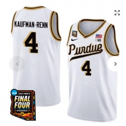Purdue Jersey #4 White Purdue Jersey #4 White
