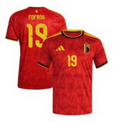 Men 19Malick Fofana Belgium Jersey 3 Men 19Malick Fofana Belgium Jersey 3
