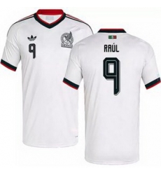 Men 9 Mexico Raul Jimenez 2026 Replica White Jersey 4 Men 9 Mexico Raul Jimenez 2026 Replica White Jersey 4