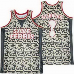 FERRIS BUELLER SAVE FERRIS BASKETBALL JERSEY