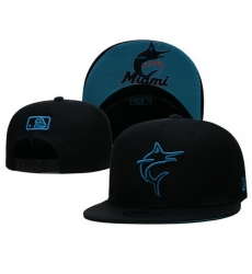 Miami Marlins Snapback Cap 25K S452 Miami Marlins Snapback Cap 25K S452
