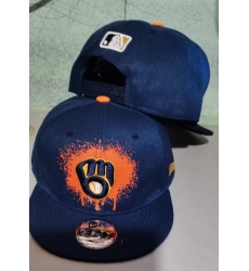 Milwaukee Brewers Snapback Cap 26H K753 Milwaukee Brewers Snapback Cap 26H K753