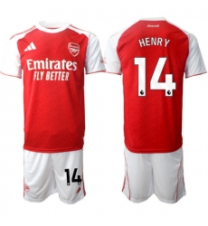Men Arsenal 2026 Soccer Jerseys Red White #14 Henry Men Arsenal 2026 Soccer Jerseys Red White #14 Henry