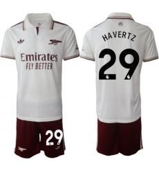 Men Arsenal 2026 Soccer Jerseys White #29 HAVERTZ Men Arsenal 2026 Soccer Jerseys White #29 HAVERTZ