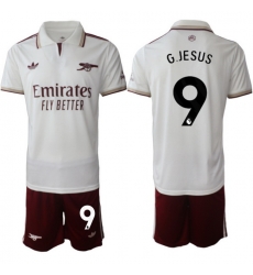 Men Arsenal 2026 Soccer Jerseys White #9 G.JESUS Men Arsenal 2026 Soccer Jerseys White #9 G.JESUS