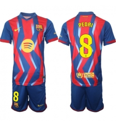 Men FC Barcelona 2026 Soccer Jerseys RedBlue #8 PEDRI Men FC Barcelona 2026 Soccer Jerseys RedBlue #8 PEDRI
