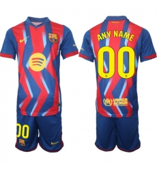Men FC Barcelona 2026 Soccer Jerseys RedBlue CUSTOM Men FC Barcelona 2026 Soccer Jerseys RedBlue CUSTOM