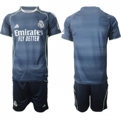 Men Real Madrid 2026 Soccer Jerseys DarkBlue BLANK