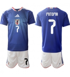 Japan 2026 FIFA World Cup Soccer Jersey Blue #7 MITOMA Japan 2026 FIFA World Cup Soccer Jersey Blue #7 MITOMA