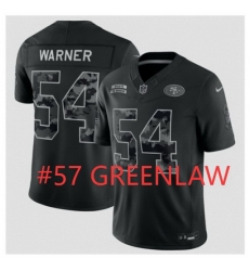 Men San Francisco 49ers 57 Dre GREENLAW Black F U S E 2026 Salute to Service Limited Stitched Football Jersey Men San Francisco 49ers 57 Dre GREENLAW Black F U S E 2026 Salute to Service Limited Stitched Football Jersey
