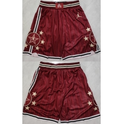 Men 2024 All Star Red Shorts Men 2024 All Star Red Shorts